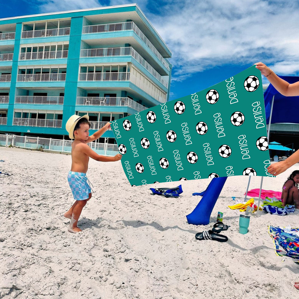 Personalized Lovely Kid Towel for Summer & Beach | CWTowel103