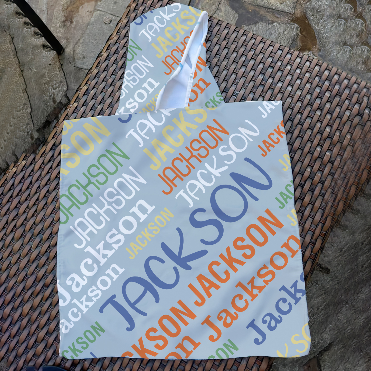 Personalized Hooded Beach Towel for Summer & Beach | CWHTowel37