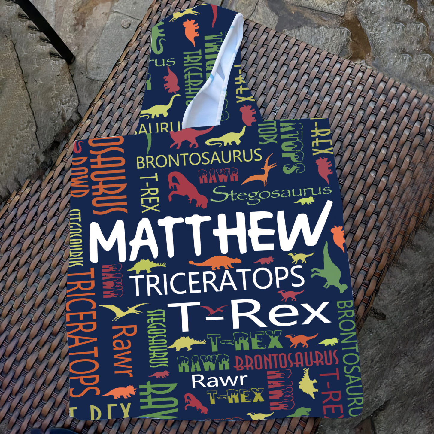 Personalized Hooded Beach Towel for Summer & Beach | CWHTowel40