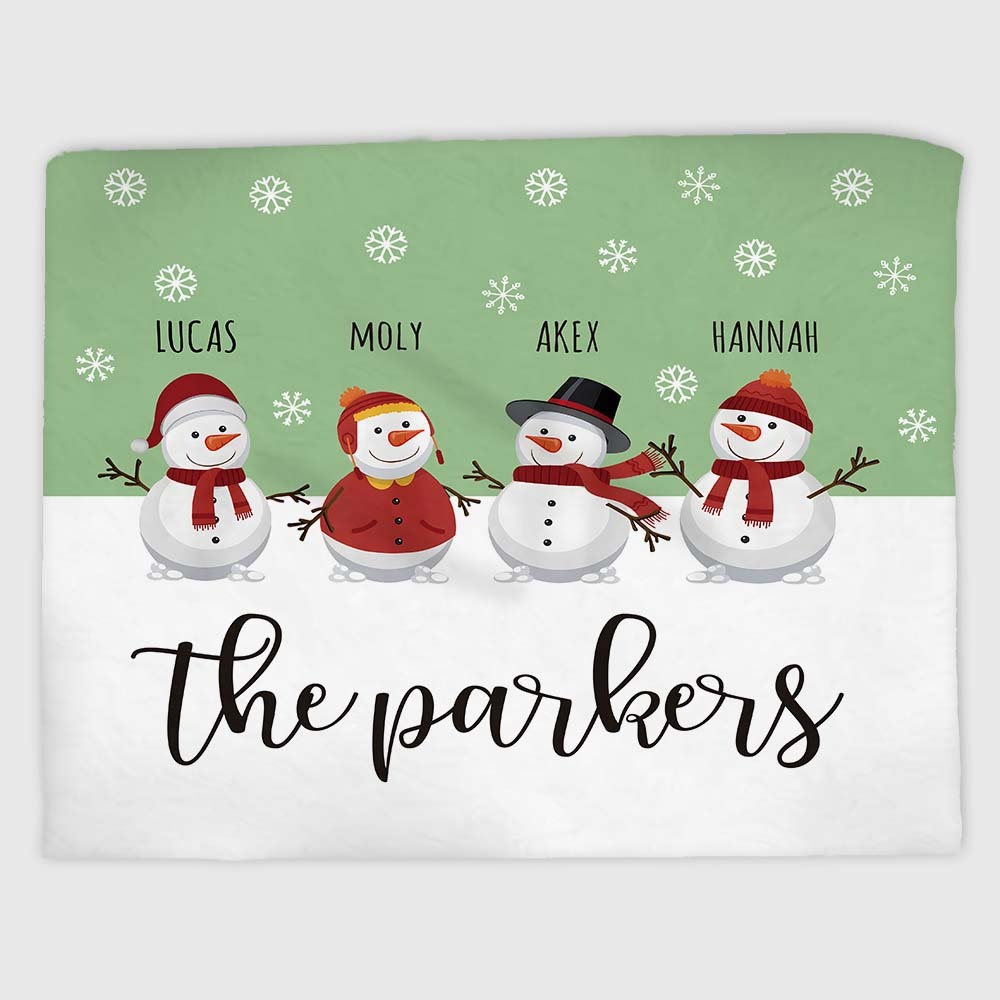 Personalized Merry Christmas Blanket for Comfort & Unique | BKMC16
