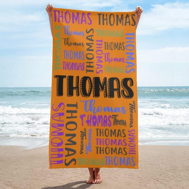 Personalized Lovely Kid Towel for Summer & Beach | CWTowel91