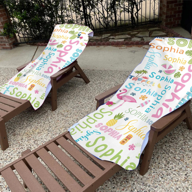 Personalized Lovely Kid Towel for Summer & Beach | CWTowel98