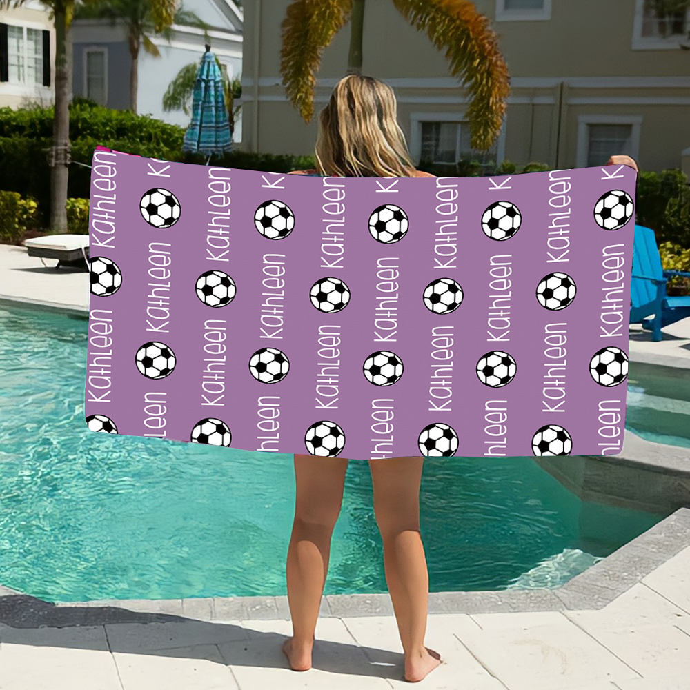 Personalized Lovely Kid Towel for Summer & Beach | CWTowel103