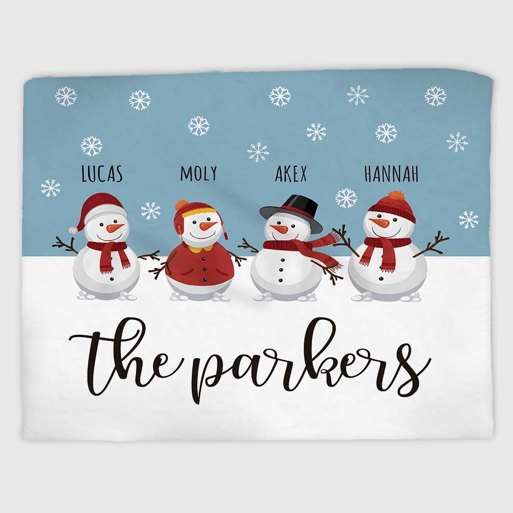 Personalized Merry Christmas Blanket for Comfort & Unique | BKMC16