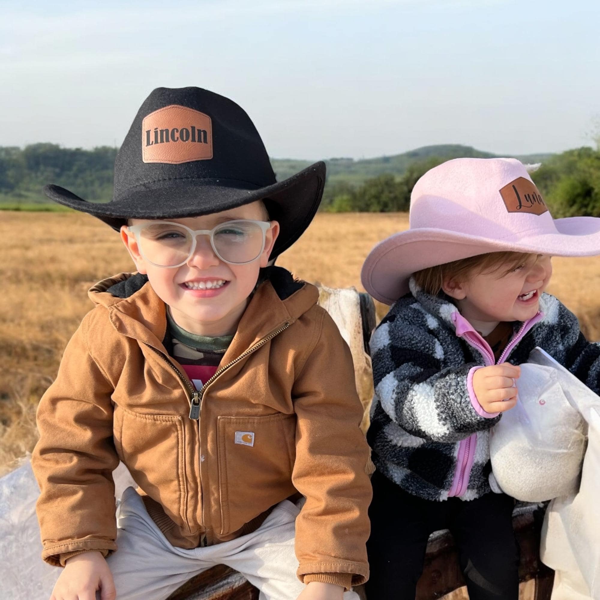Personalized Leather Patch Cowboy Hat for Comfort & Unique | CWBeach91