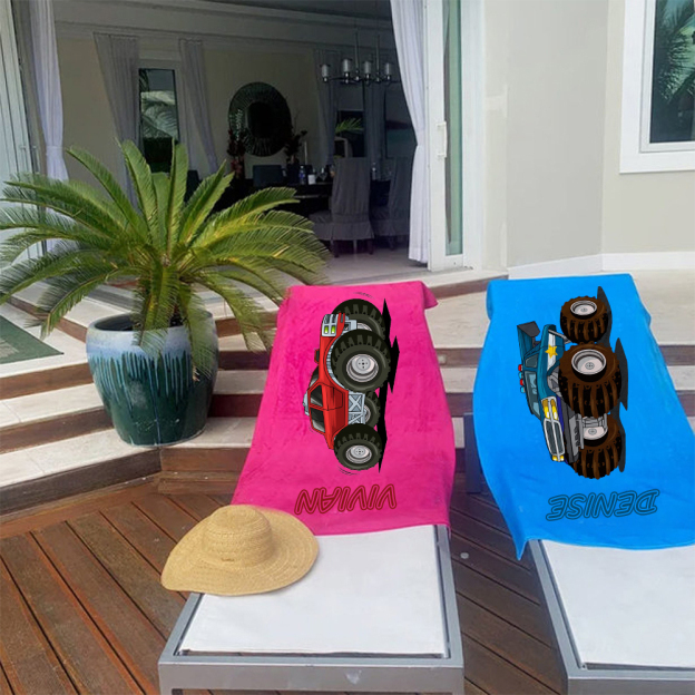 Personalized Lovely Kid Towel for Summer & Beach | CWTowel51