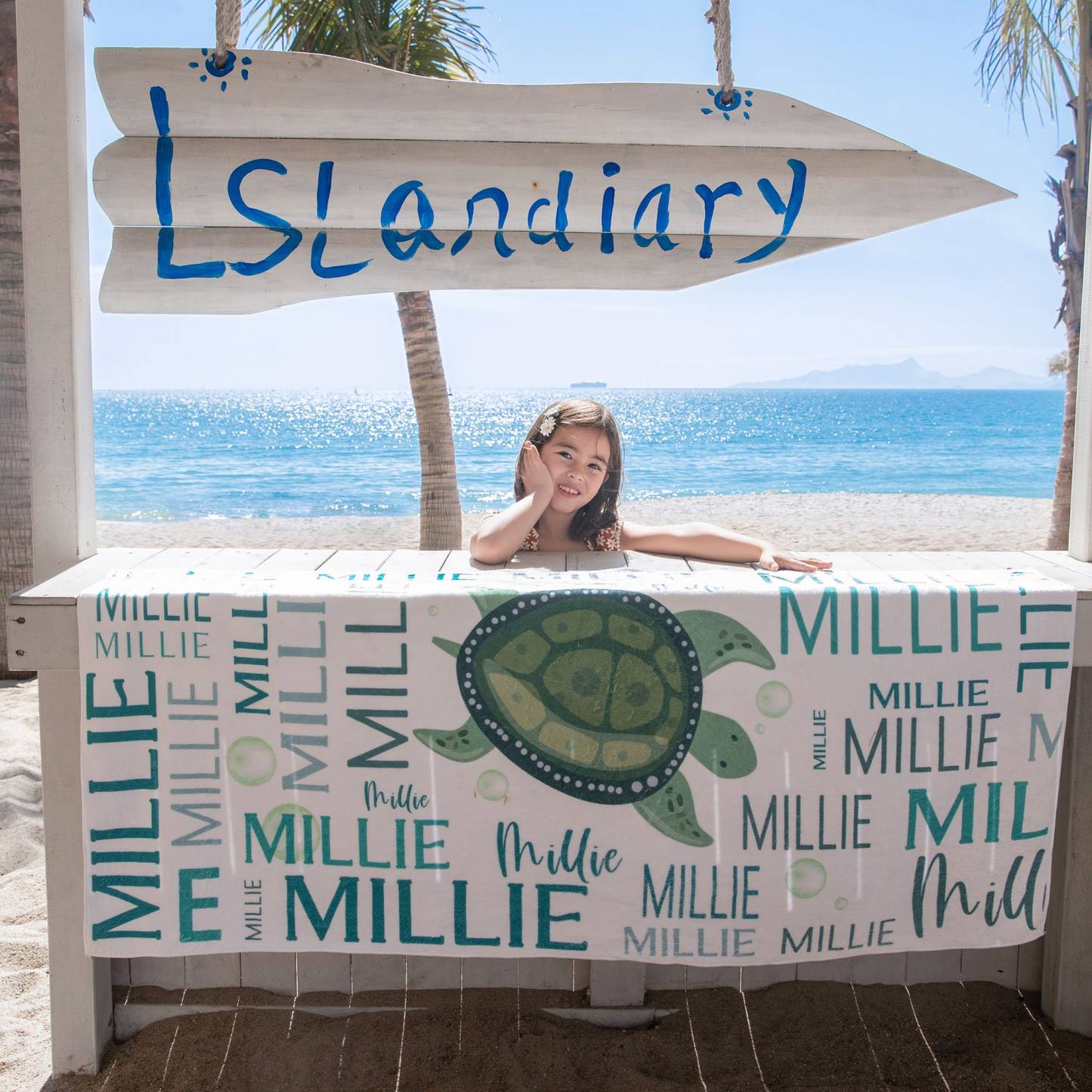 Personalized Ocean Animals Beach towels for Summer & Beach | CWTowel74