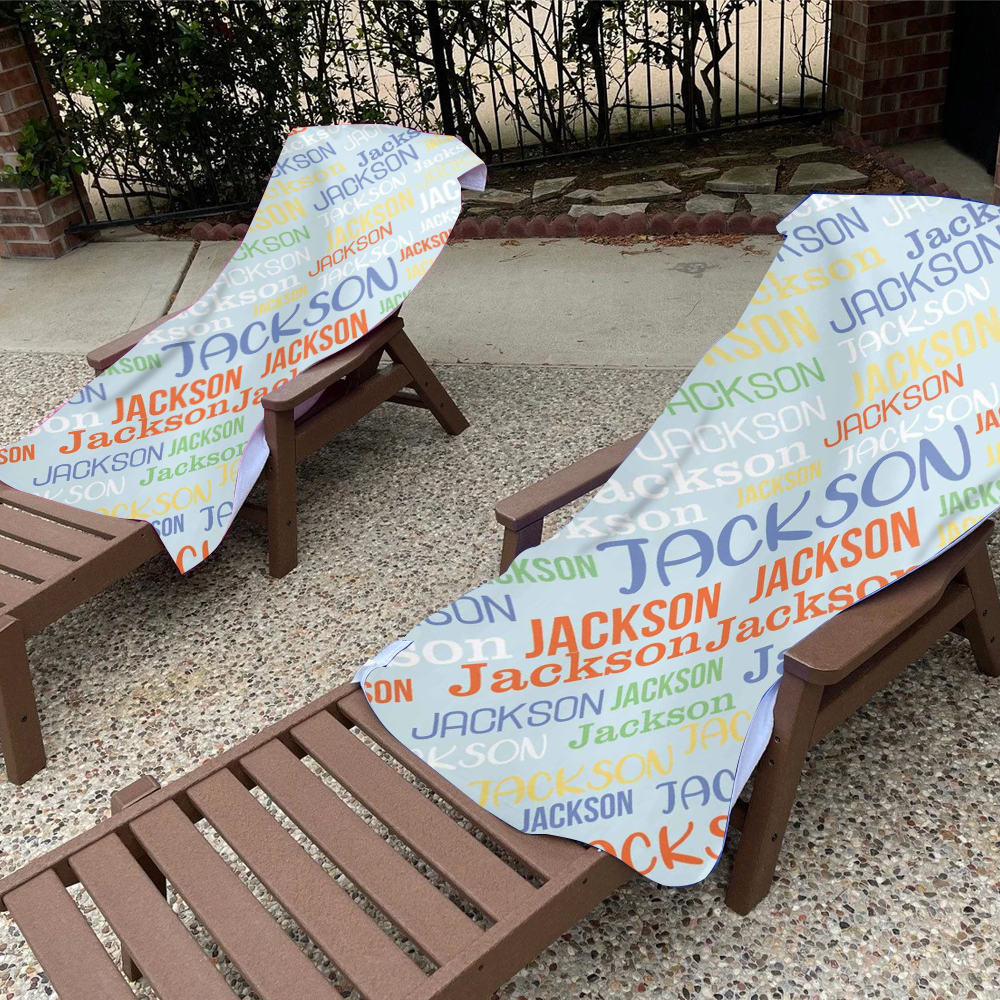Personalized Lovely Kid Towel for Summer & Beach | CWTowel99