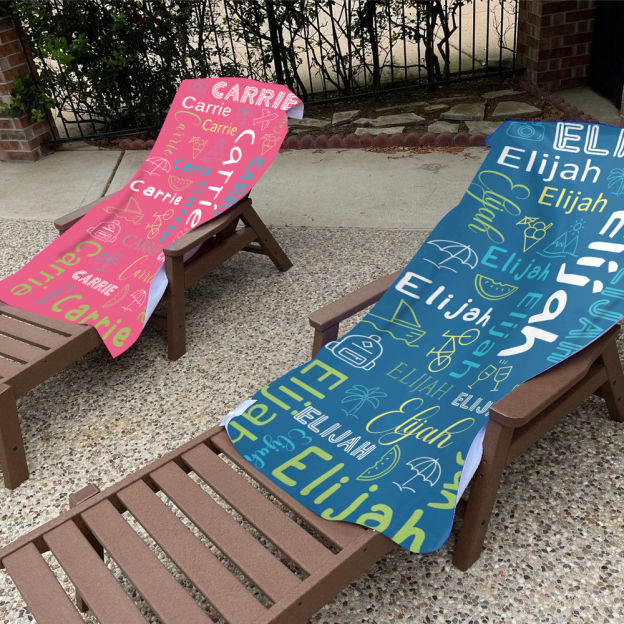 Personalized Lovely Kid Towel for Summer & Beach | CWTowel101