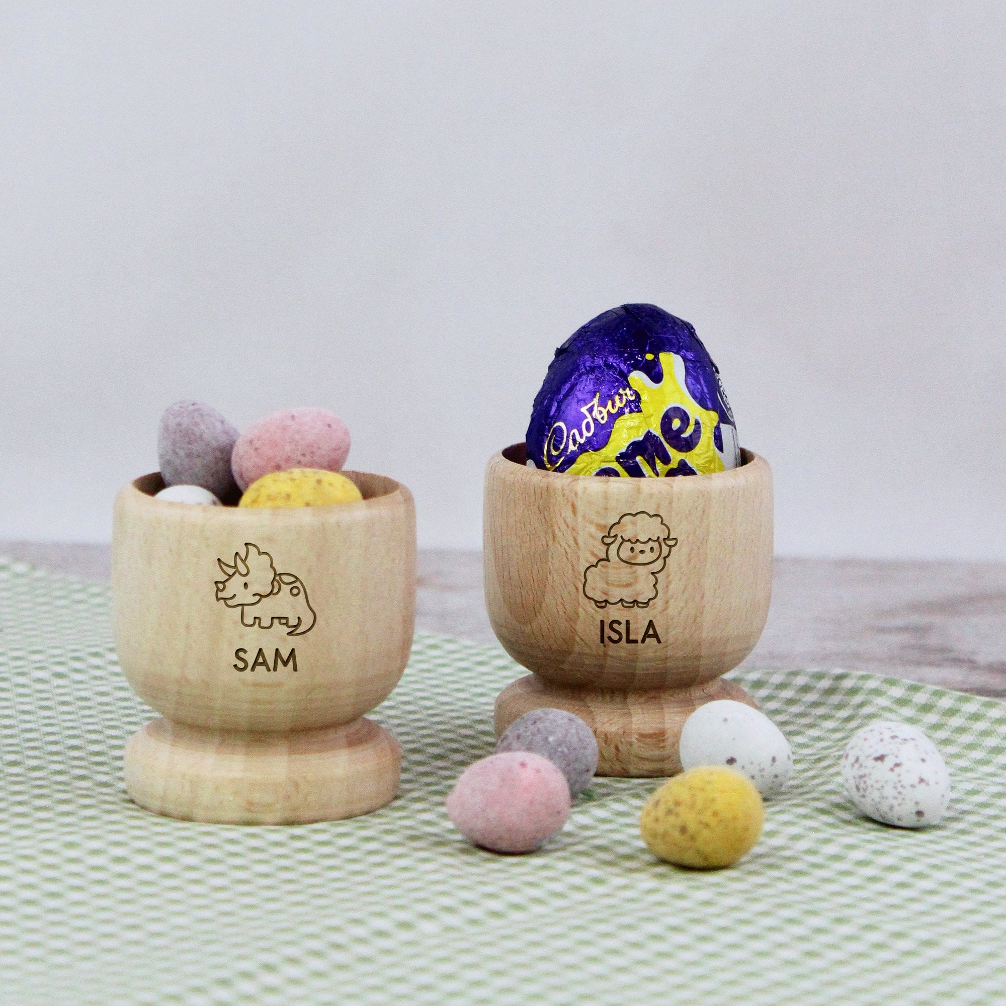 Personalized Kids Wooden Egg Cup | CWToy90