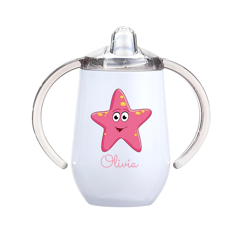 Personalized Lovely Stainless Steel Sippy Kids Cup  | Youcup04