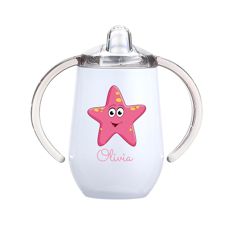 Personalized Lovely Stainless Steel Sippy Kids Cup  | Youcup04