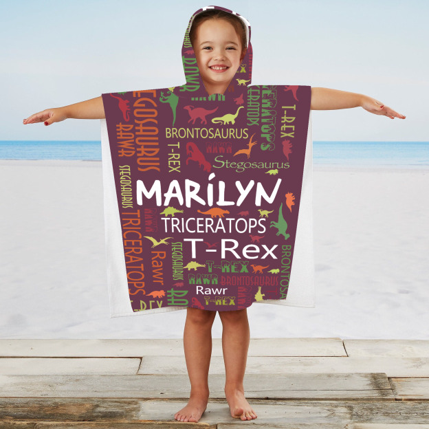 Personalized Hooded Beach Towel for Summer & Beach | CWHTowel40
