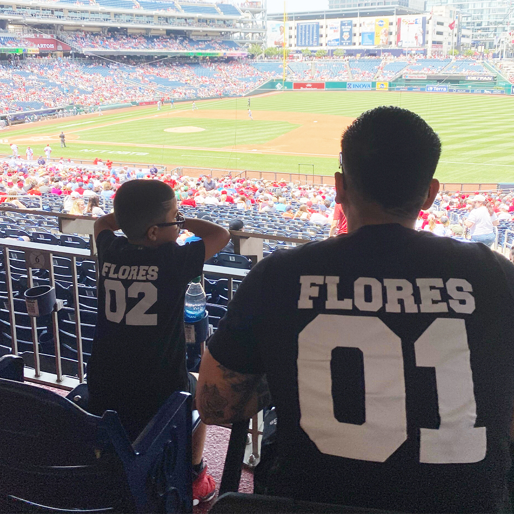 Personalized First Father's Day Daddy and Me Outfit | CWFamily148