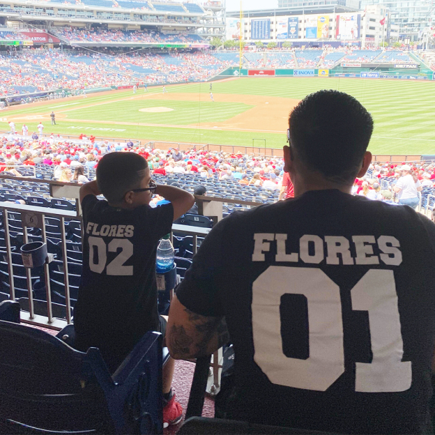 Personalized First Father's Day Daddy and Me Outfit | CWFamily148