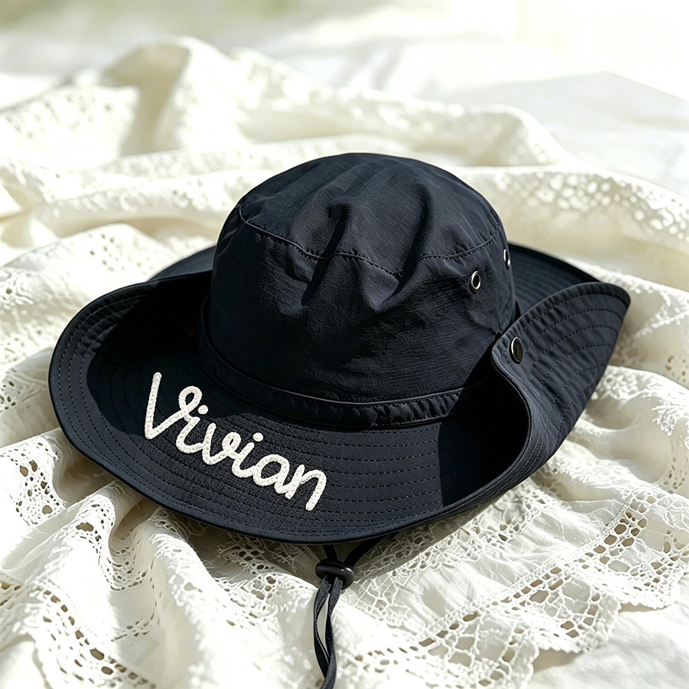 Personalized Embroidery Summer Hat for Kids | CWBeach238