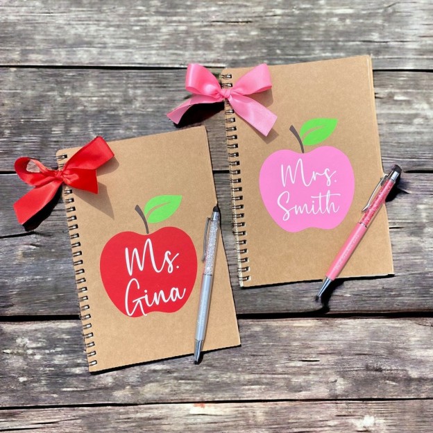 Personalized Notebook and Pen Set for Teacher Appreciation Gift | CWTeach01