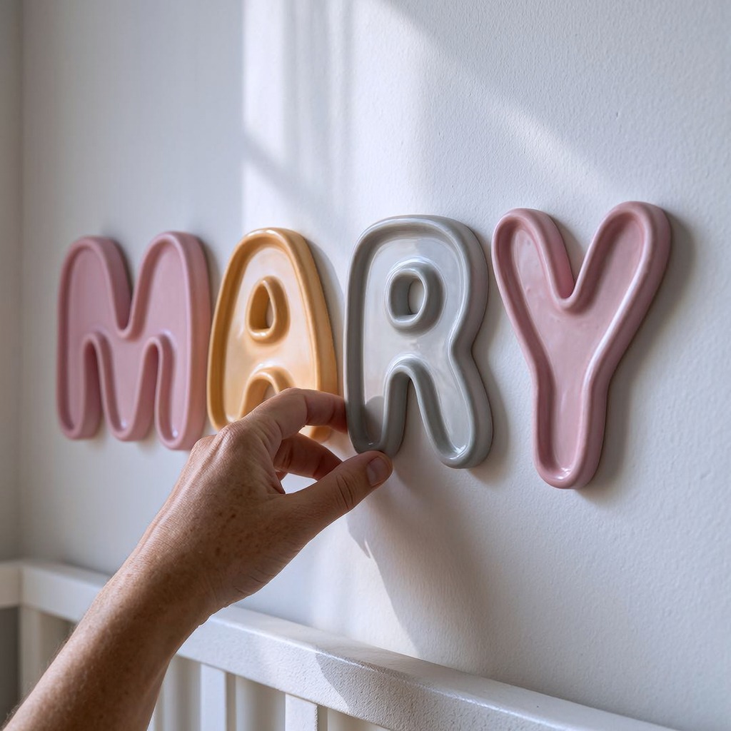 Personalized Printed Letters for Kids' Room Decoration | CWGift66