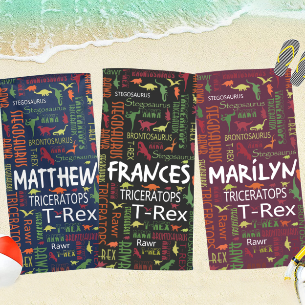 Personalized Lovely Kid Towel for Summer & Beach | CWTowel102