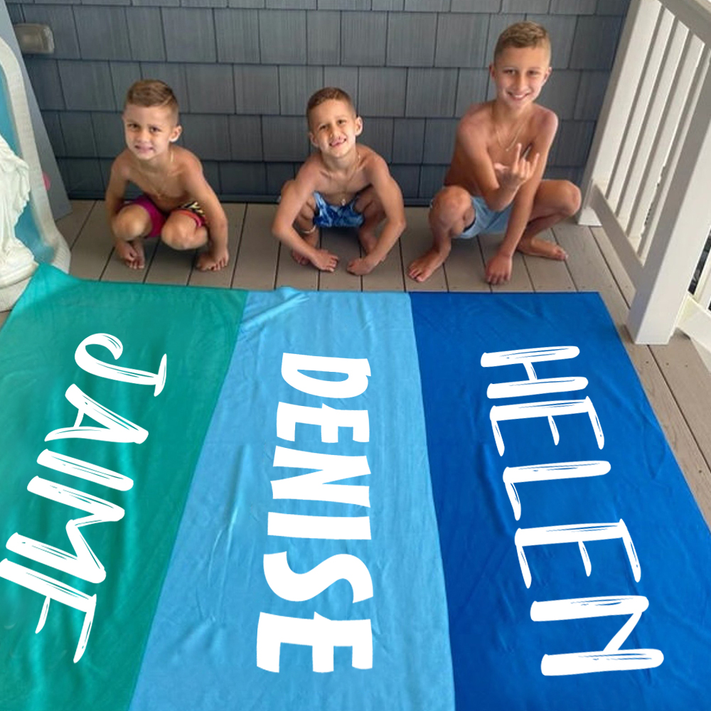 Personalized Lovely Kid Towel for Summer & Beach | cwtowel50
