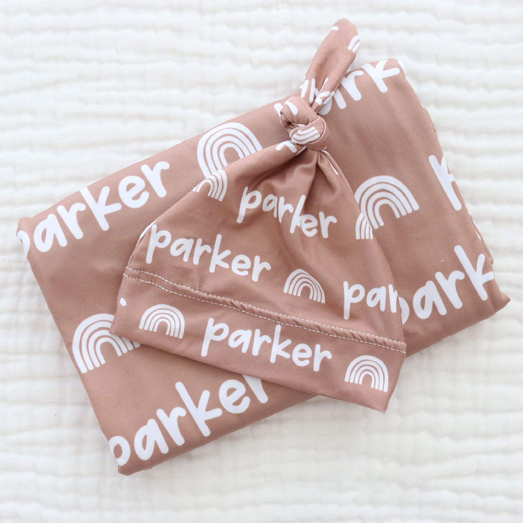 Personalized Baby Swaddle Blanket Set for Comfort & Unique | BBBlanket04