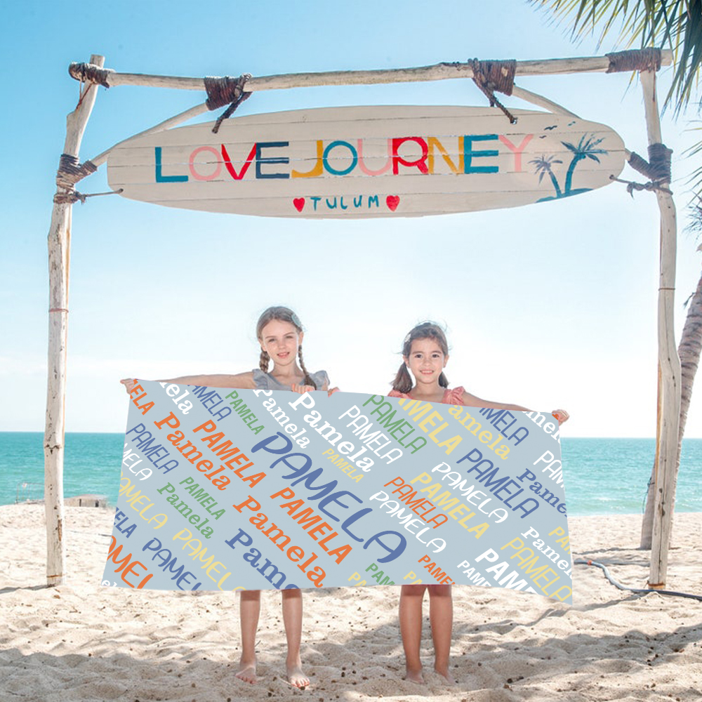 Personalized Lovely Kid Towel for Summer & Beach | CWTowel99