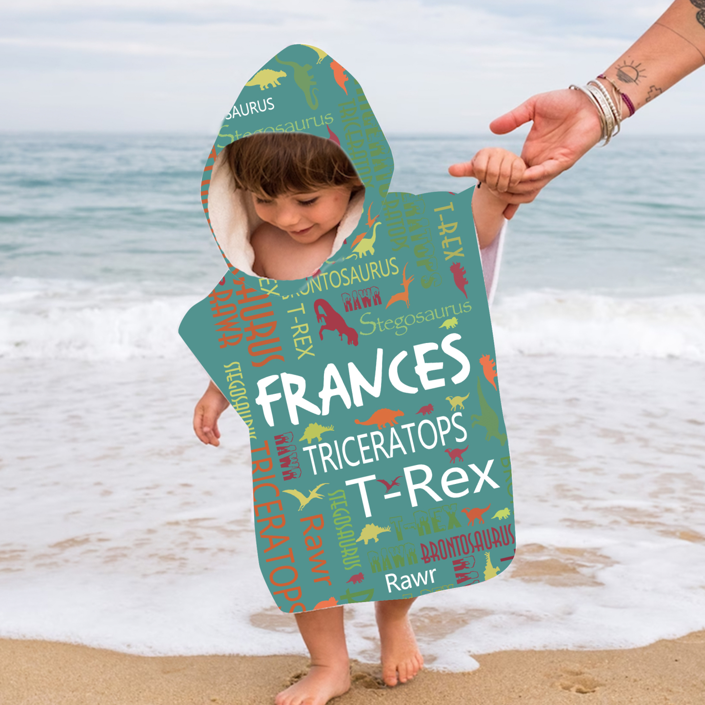 Personalized Hooded Beach Towel for Summer & Beach | CWHTowel40