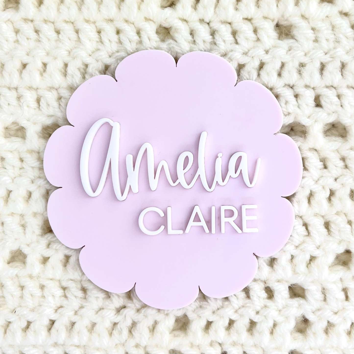 Personalized Baby Name Announcement Sign | CWBaby406