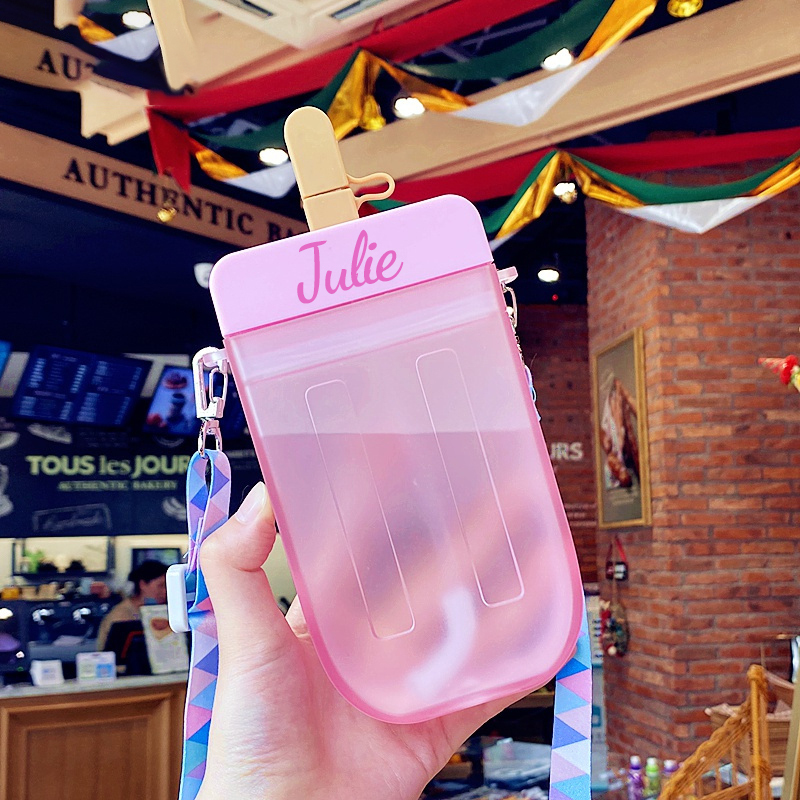 Personalised BPA Free 10oz Kid Color Changing Popsicle Bottles | YouBo