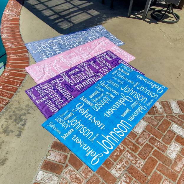 Personalized Lovely Kid Towel for Summer & Beach | CWTowel93