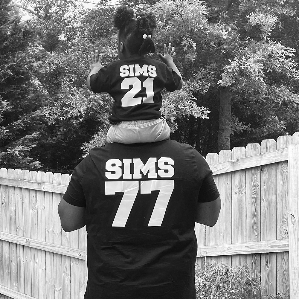 Personalized First Father's Day Daddy and Me Outfit | CWFamily148