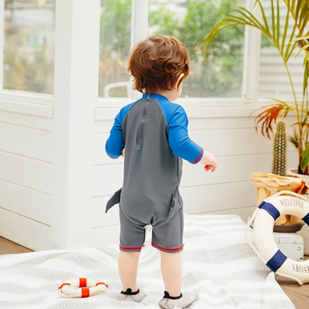 Personalized Shark Swimsuit for Comfort & Unique | CWBeach44