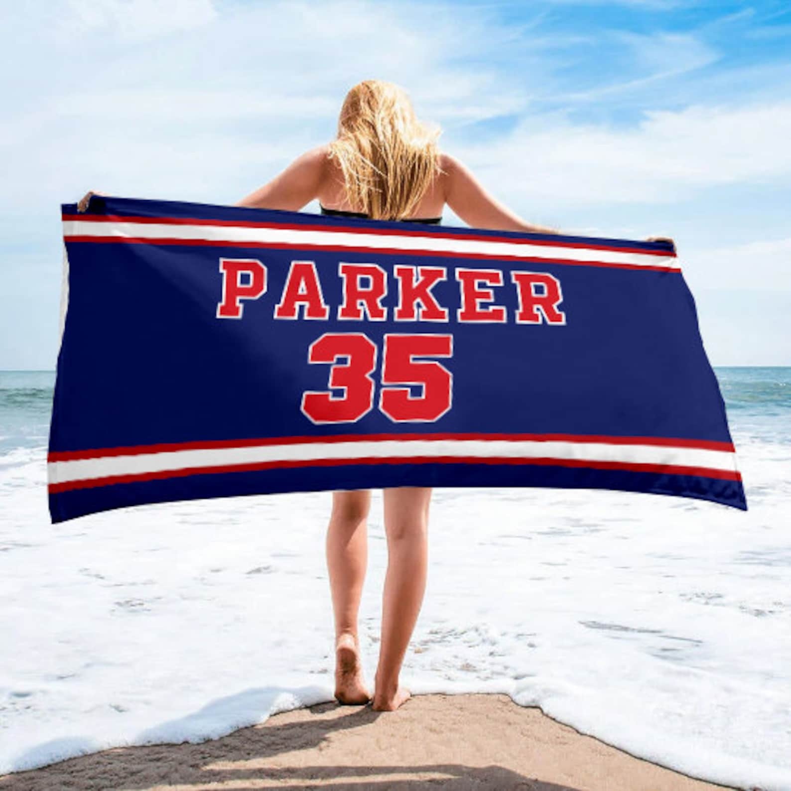 Personalized Lovely Kid Towel for Summer & Beach | CWTowel86