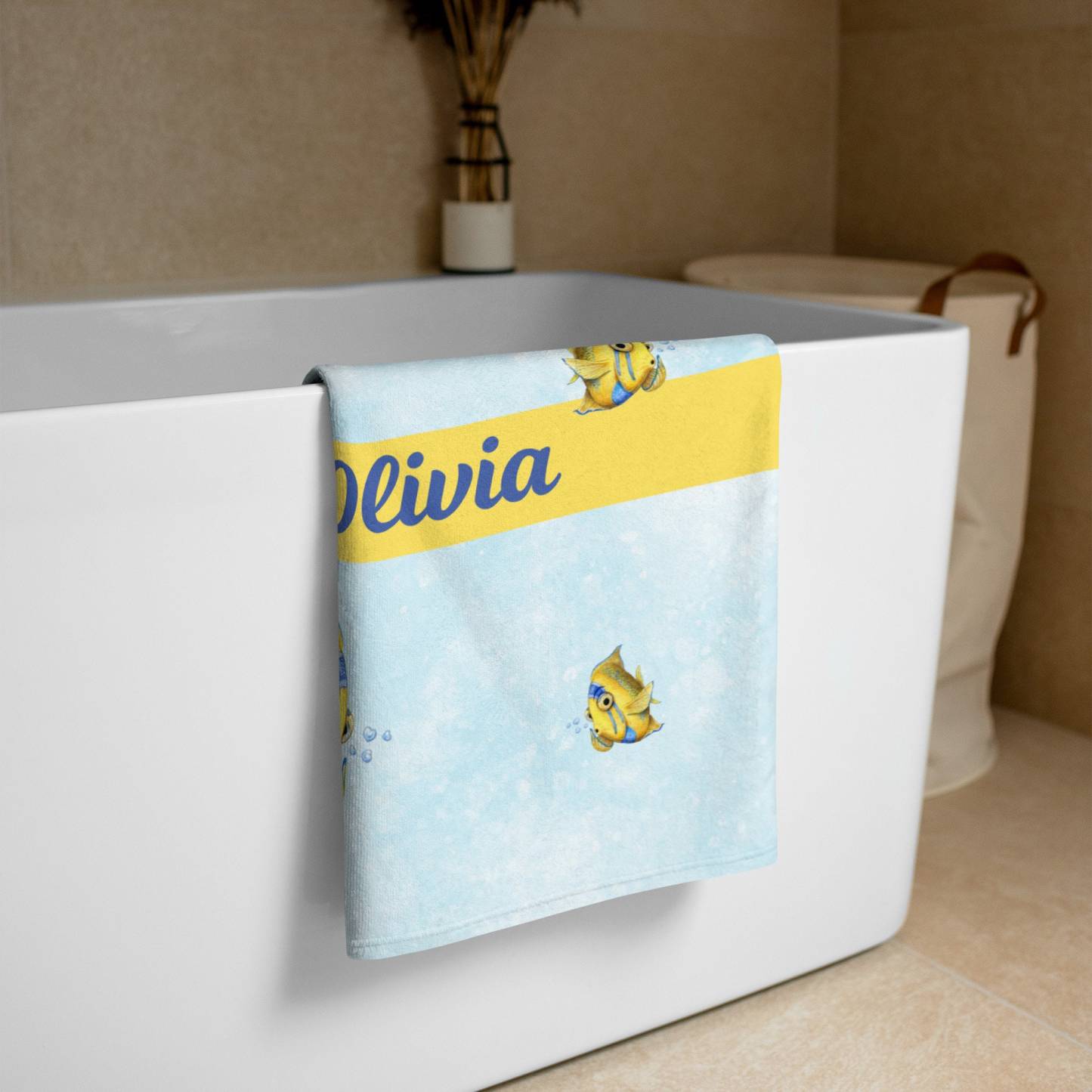 Personalized Lovely Kid Towel for Summer & Beach | CWTowel108