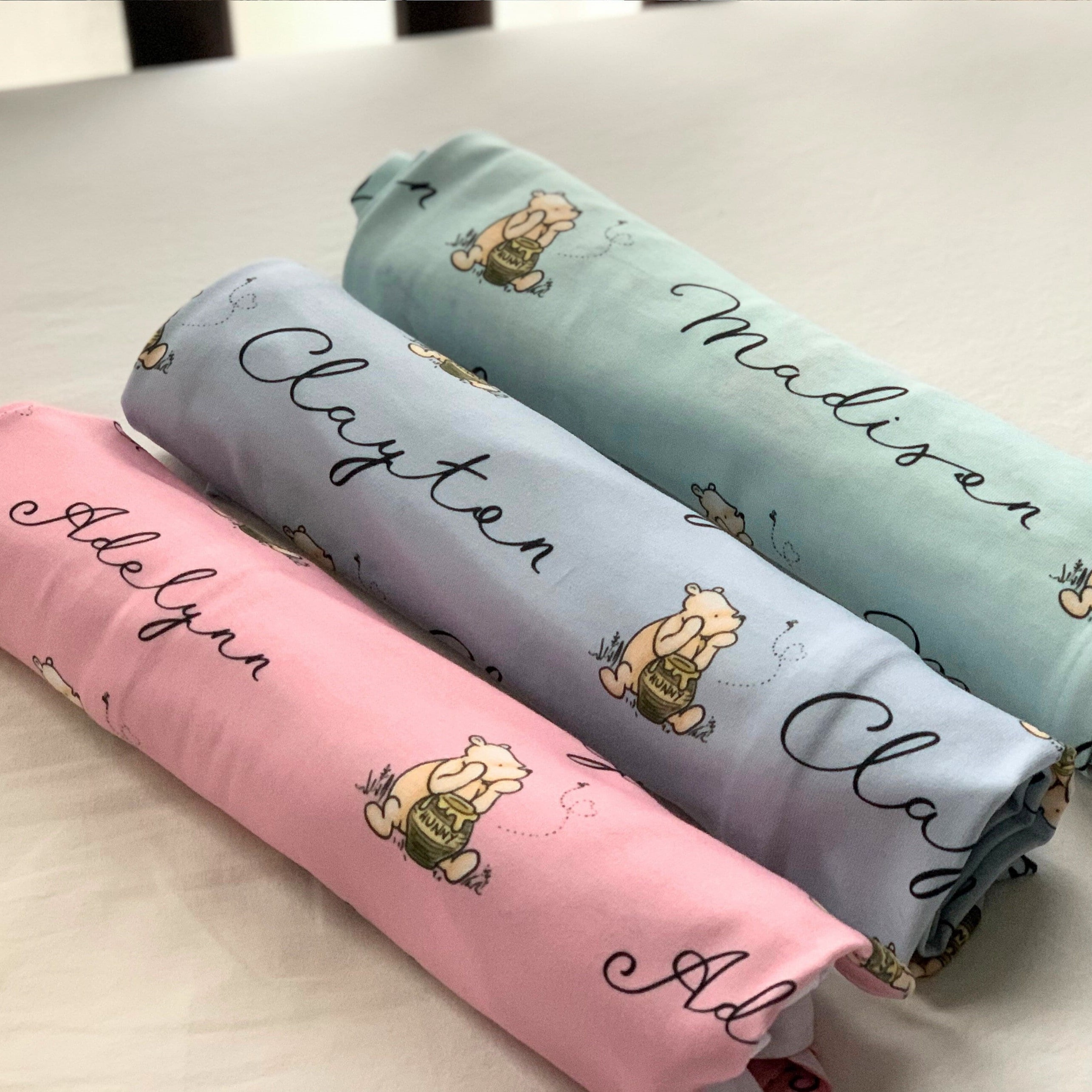 Personalized Baby Swaddle Blanket for Comfort & Unique | BBBlanket09