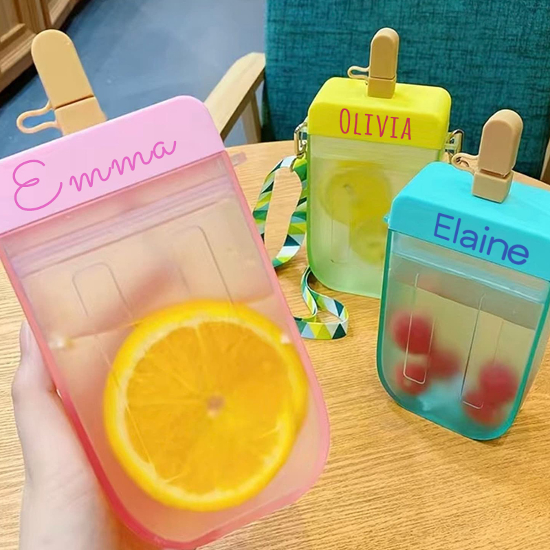 Personalised BPA Free 10oz Kid Color Changing Popsicle Bottles | YouBottle68