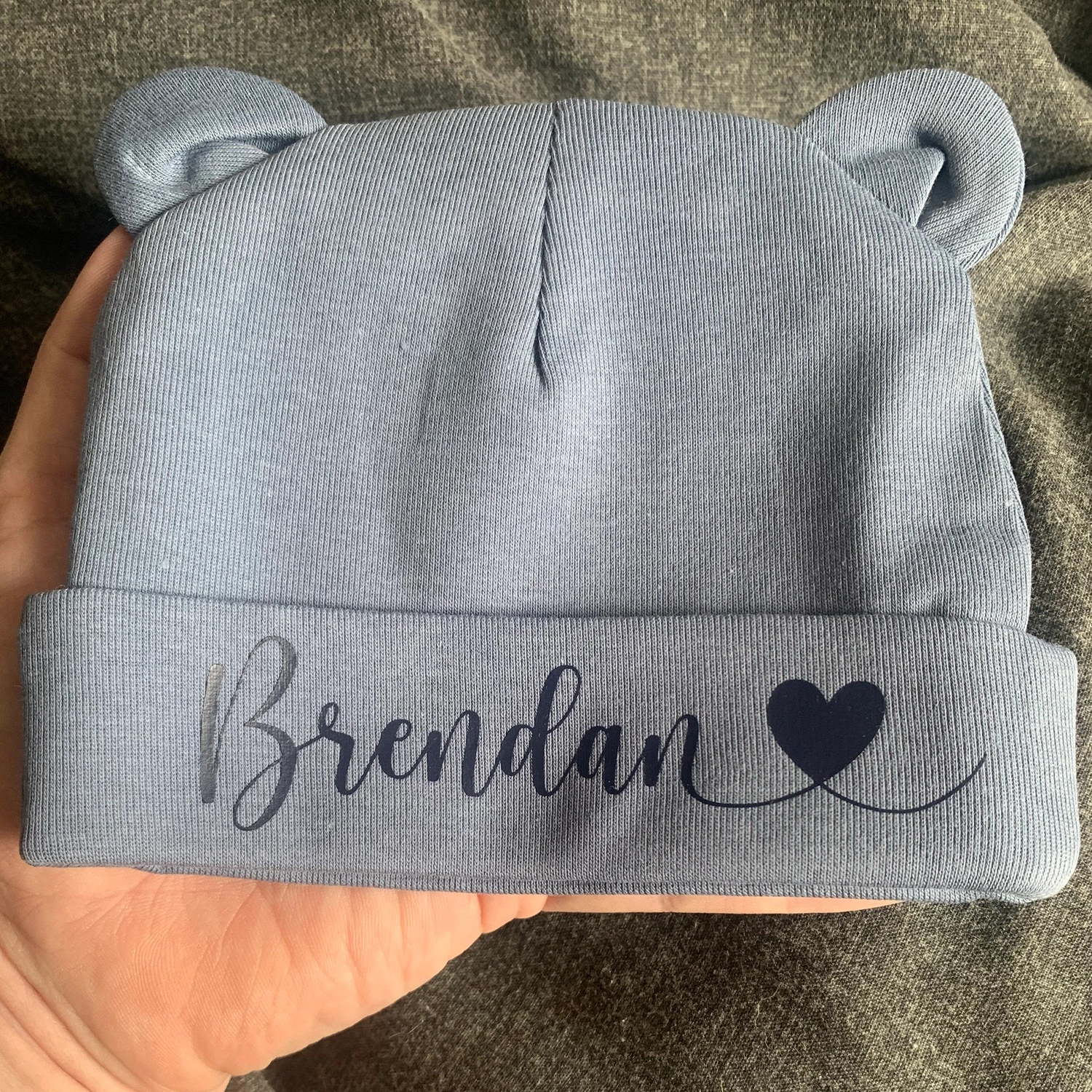 Personalized Lovely Bear Baby Hat for Comfort & Unique | HSKid38