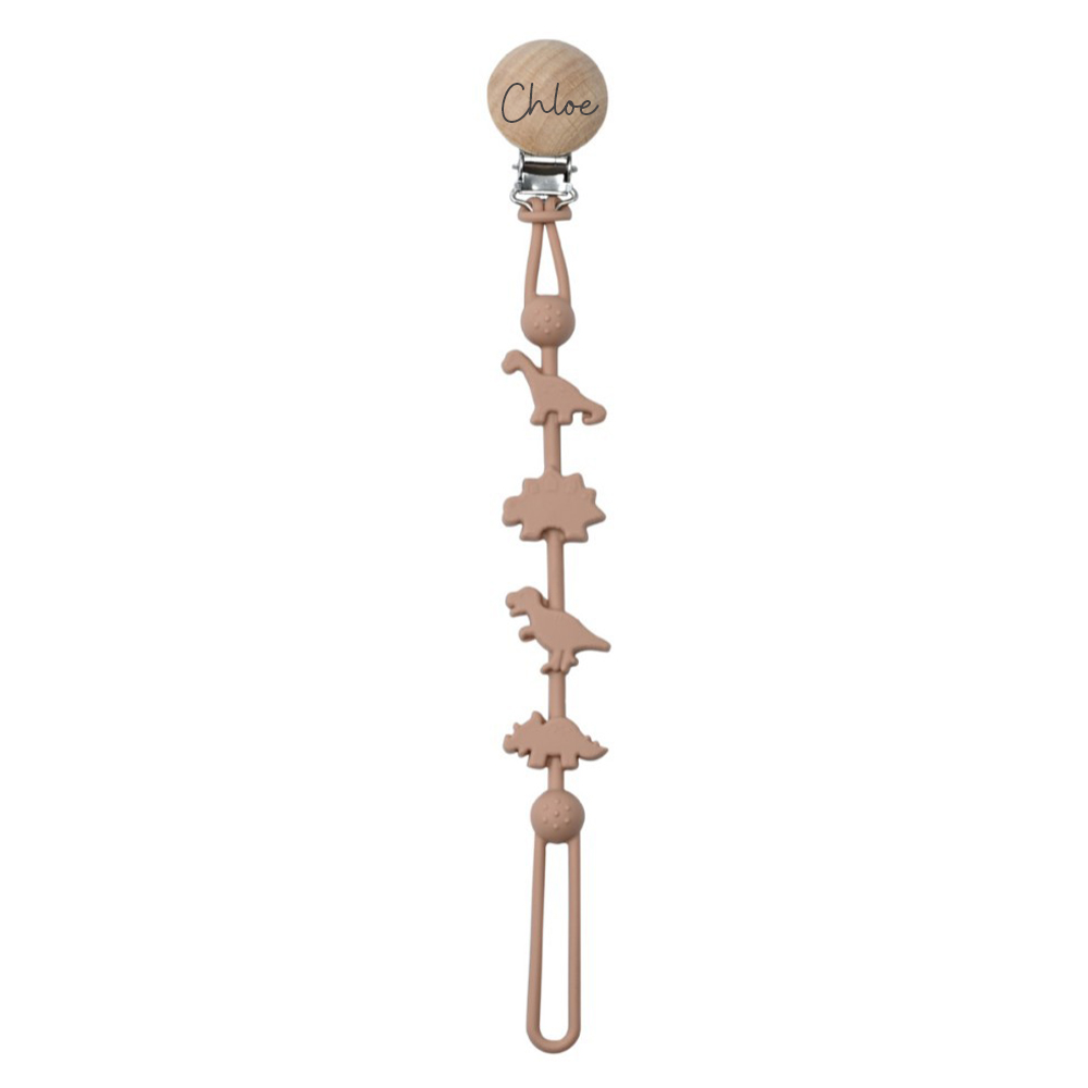 Personalized Baby Pacifier Silicone Chewable Clip | CWToy155