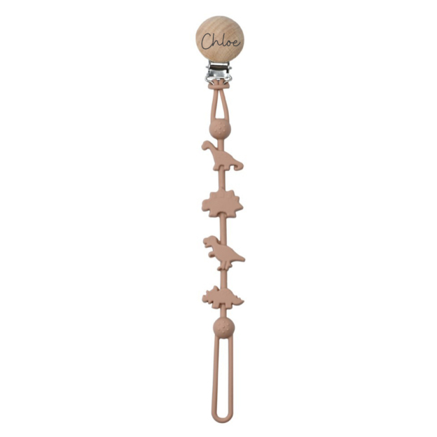 Personalized Baby Pacifier Silicone Chewable Clip | CWToy155