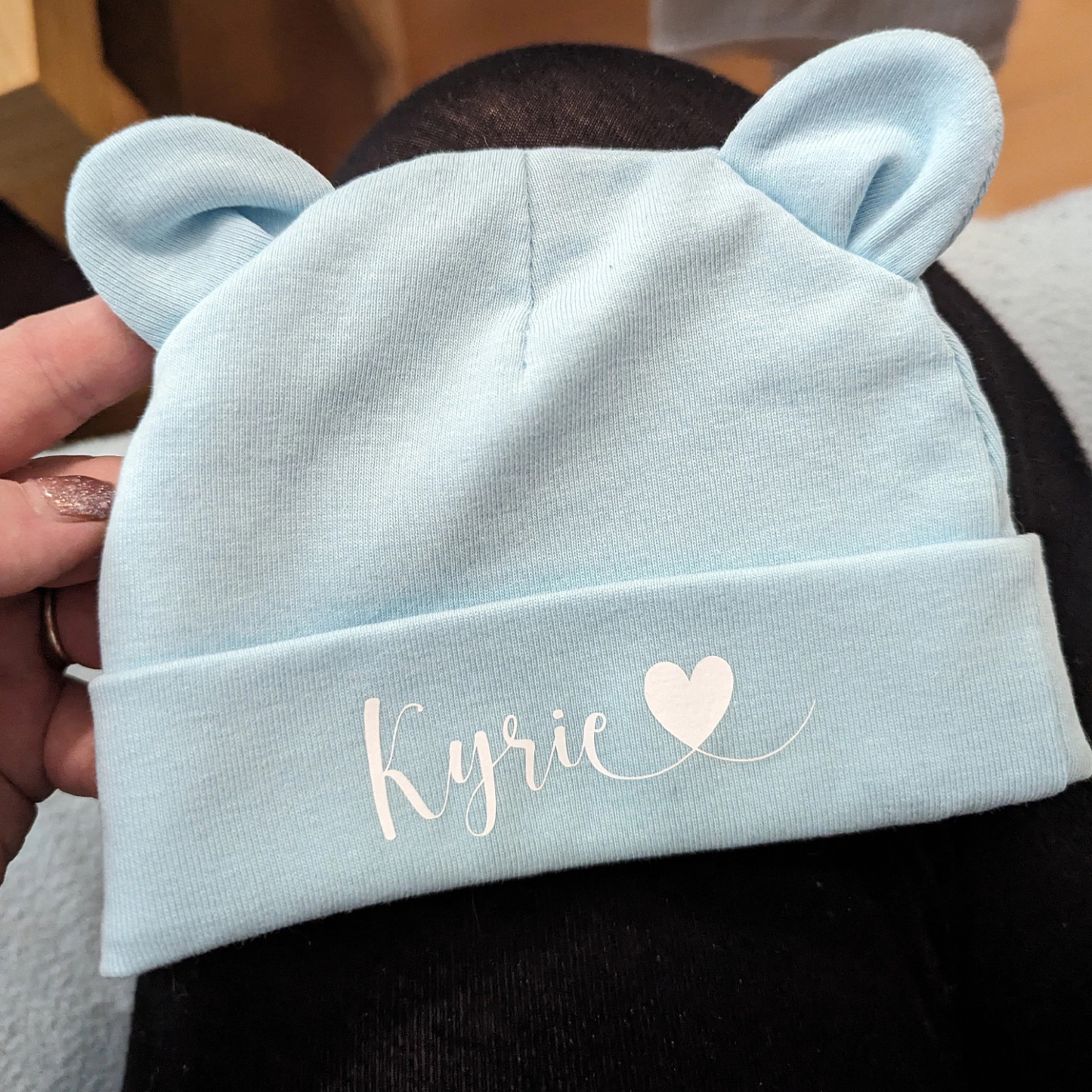 Personalized Lovely Bear Baby Hat for Comfort & Unique | HSKid38