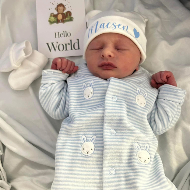 Personalized Lovely Bear Baby Hat for Comfort & Unique | HSKid38