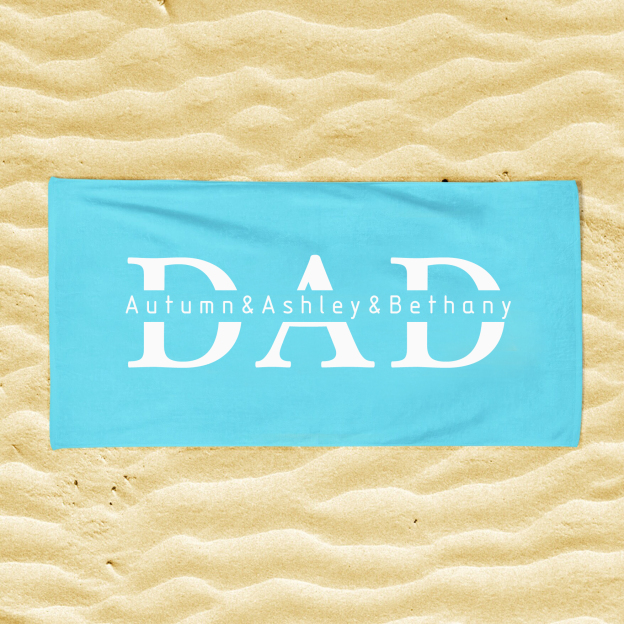 Personalized Lovely Kid Towel for Summer & Beach | CWTowel97