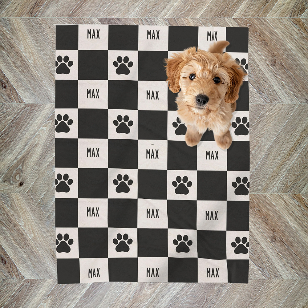 Personalized Lovely Pet Blanket for Comfort & Unique | BKPet107