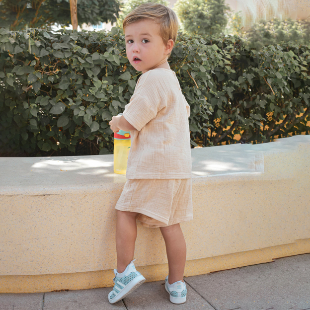 Personalized Baby Cotton Cozy Soft Outfit Set | CWBaby382