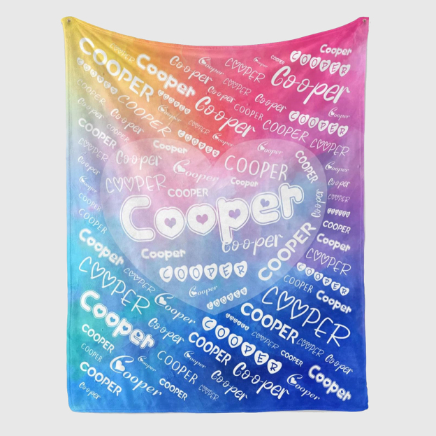 Personalized Lovely Kid Blanket for Comfort & Unique | BKKid157