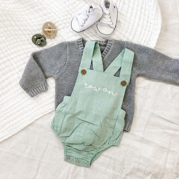 Personalized Baby Overalls| CWBaby134