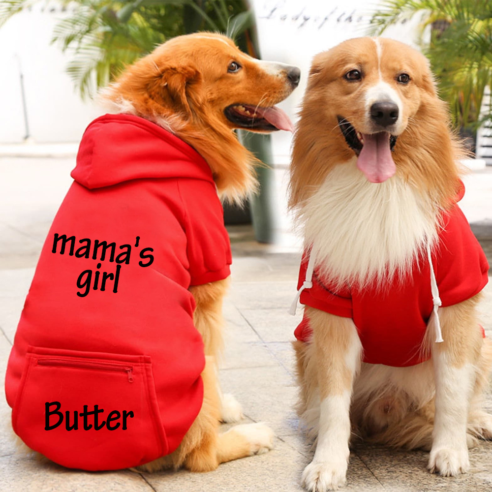 Personalized Warm Puppy Hoodie for Comfort & Unique | BKPet10001