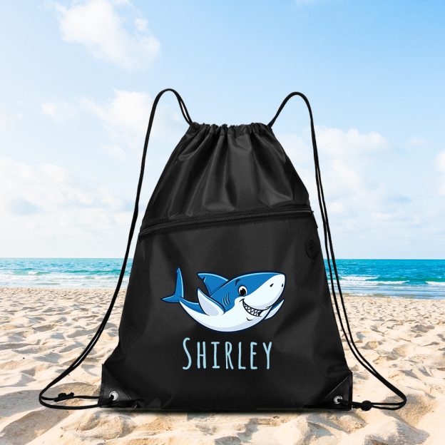 Personalized Lovely Drawstring Water Proof Beach Bag | CWBeach14701