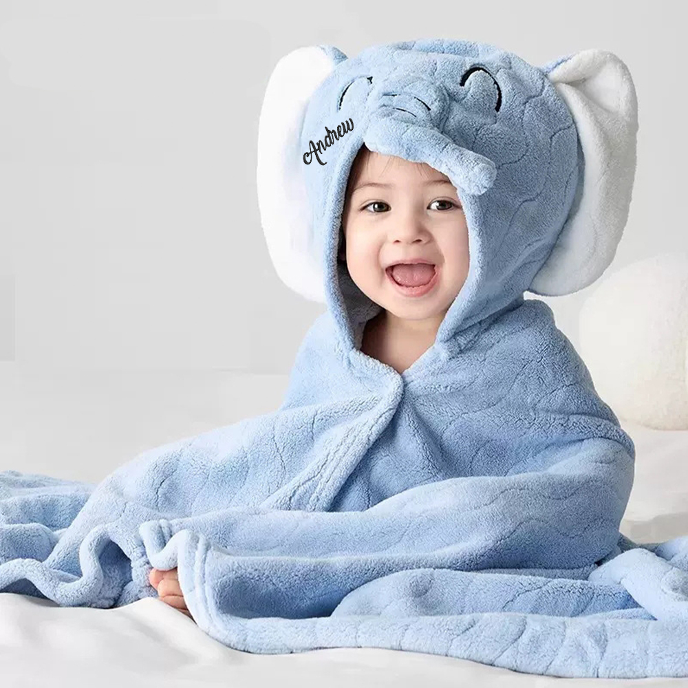 Personalized Hooded Baby Towel for Summer & Beach| CWHTowel46