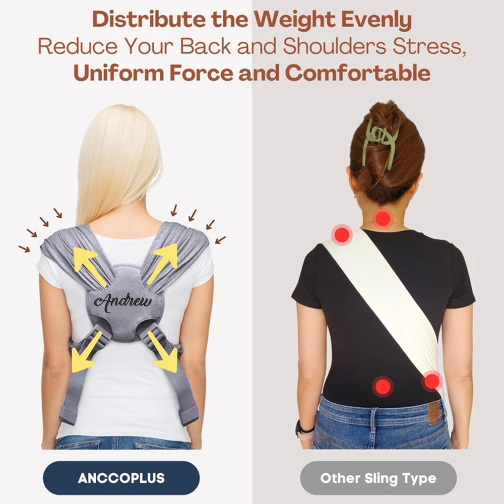 Personalized Pet Hands Free Pet Wrap Sling Carrier | BKPet149